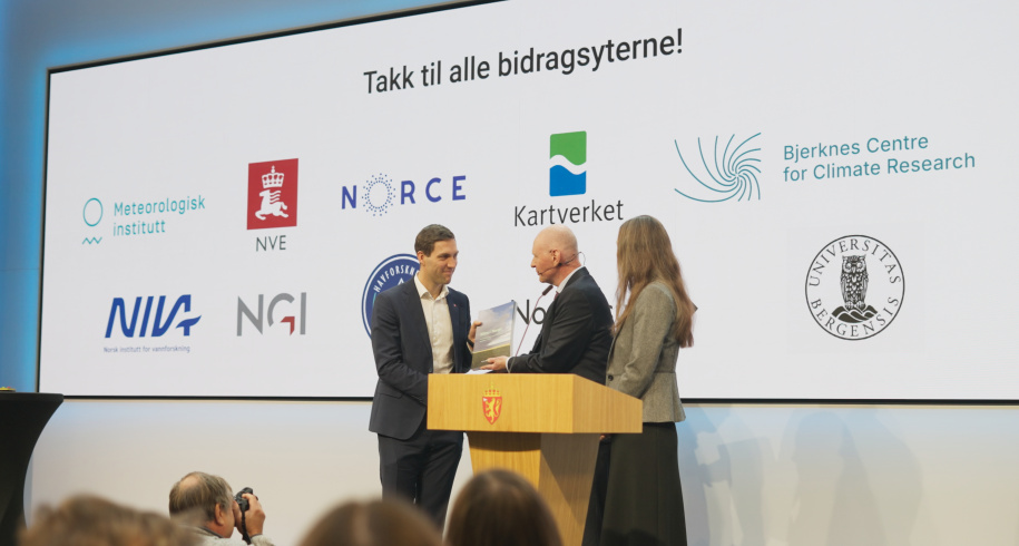 Klimarapport 2025 Klima og miljøminister Eriksen